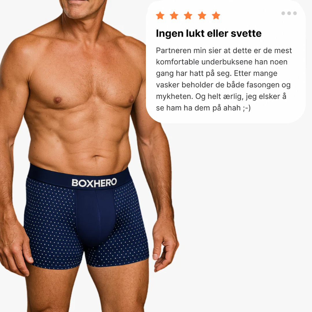 BOXHERO 2.0 – Bambusboxer med pustende komfort hele dagen
