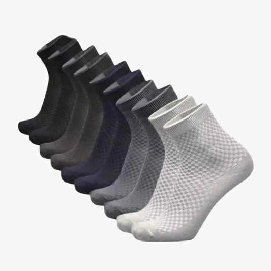 BOXHERO BAMBUSFIBER-SOKK 8-PAKKE
